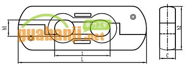 D型立式接鏈環